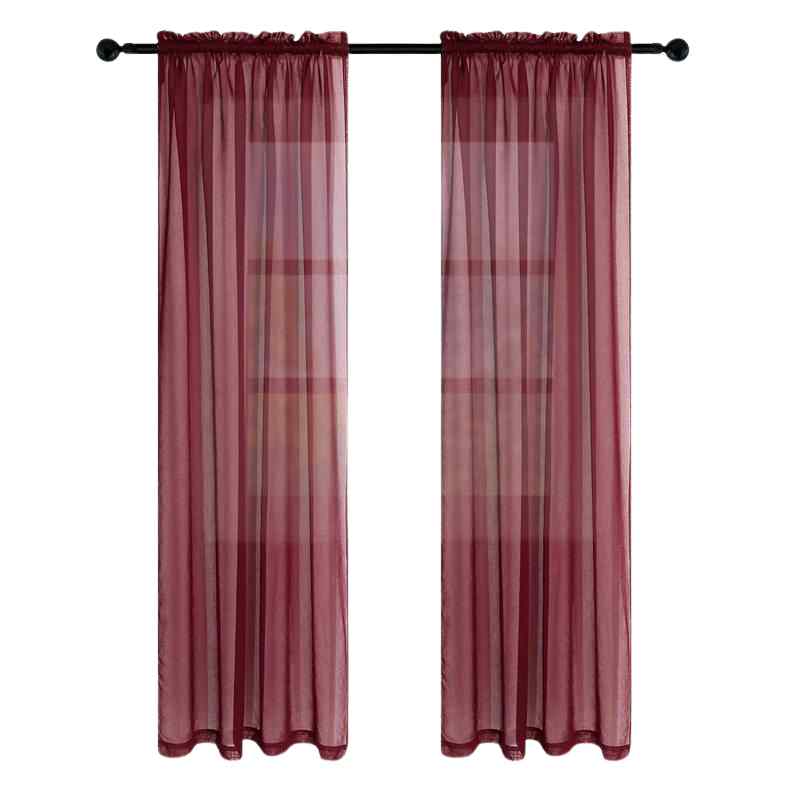 modern sheer curtains